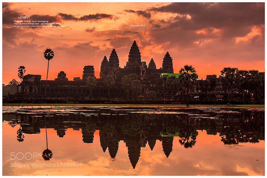 Photograph Sunrise Angkor Wat by Suwit Gamolglang on 500px