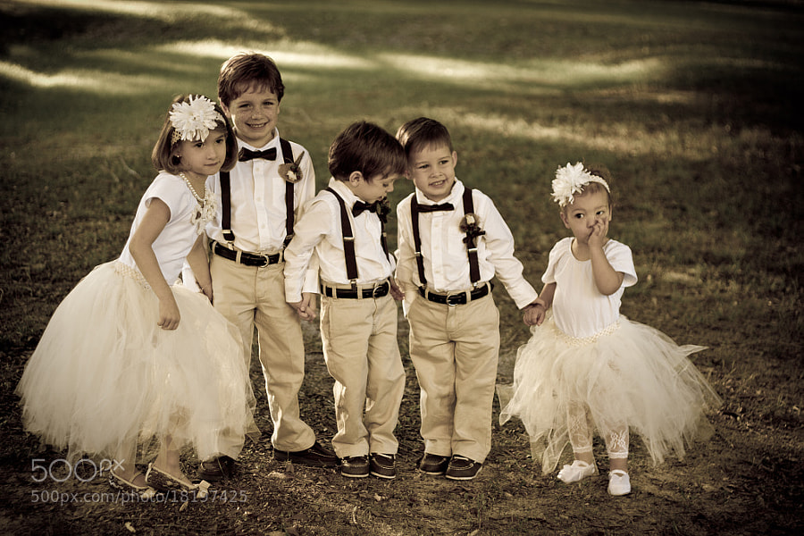 Photograph Mini Bridal party by Tyler Jade O'Banion on 500px