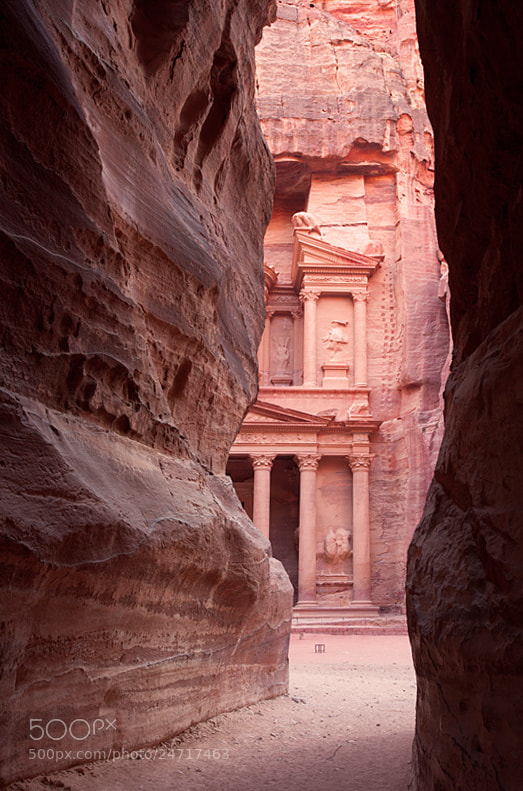 Photograph The Treasury at Petra by Sonia Blanco on 500px