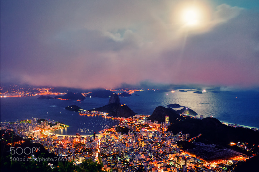 Photograph Rio at Night by Isac Goulart on 500px