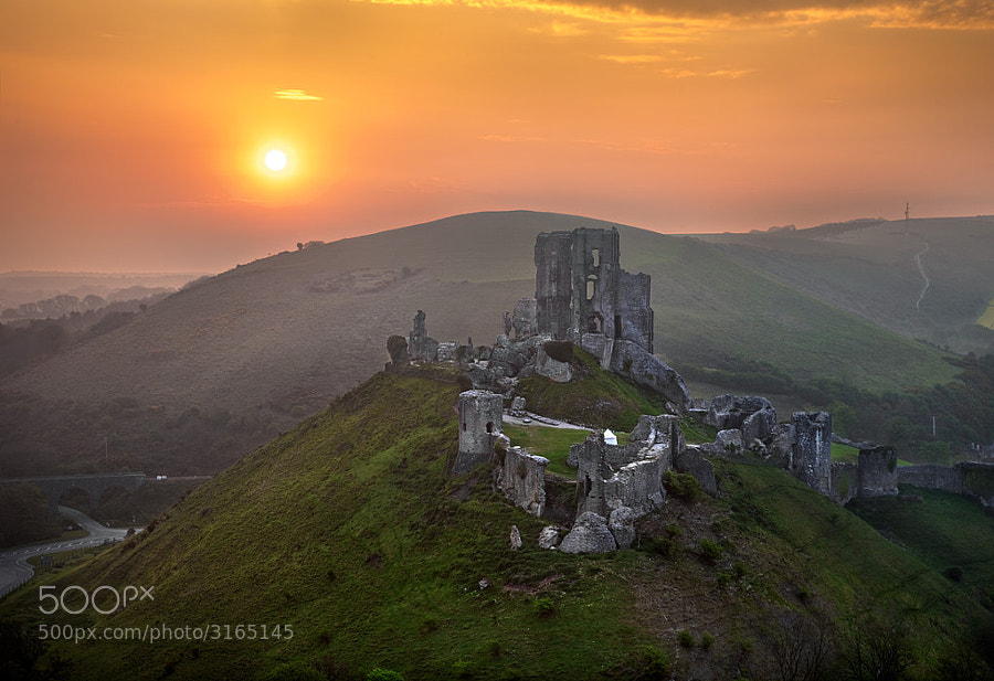 Photograph Corfe Castle by Stephen Emerson on 500px