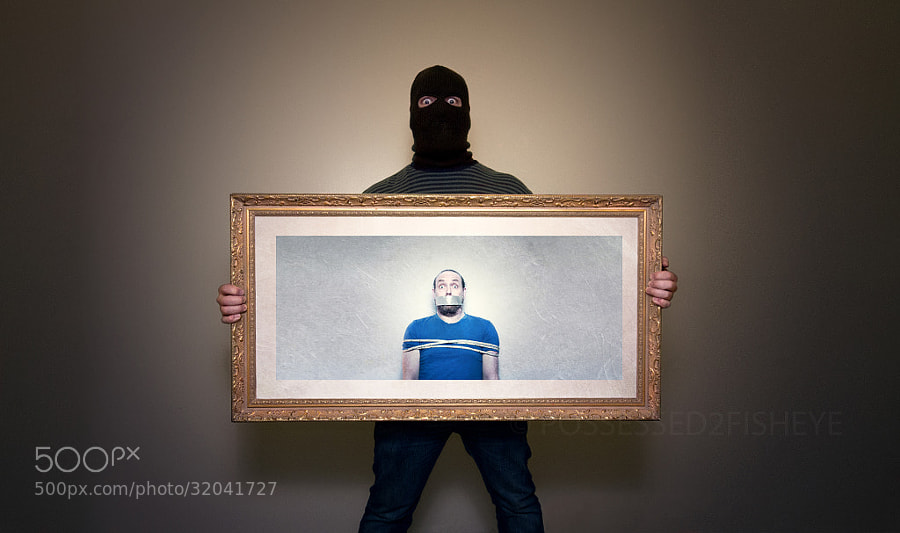 self portrait photography - Photograph The great art heist by Scott MacBride on 500px