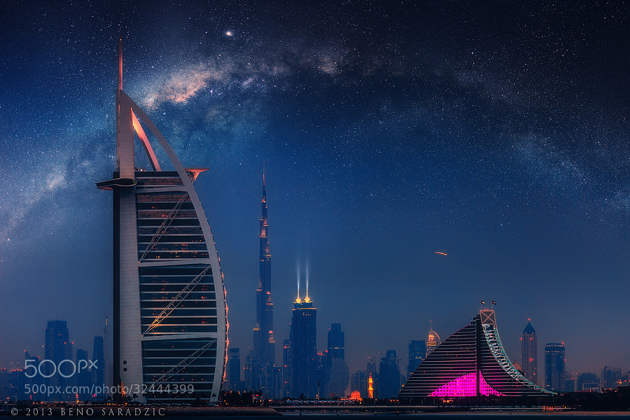 Photograph Dubai Galactic by Beno Saradzic on 500px