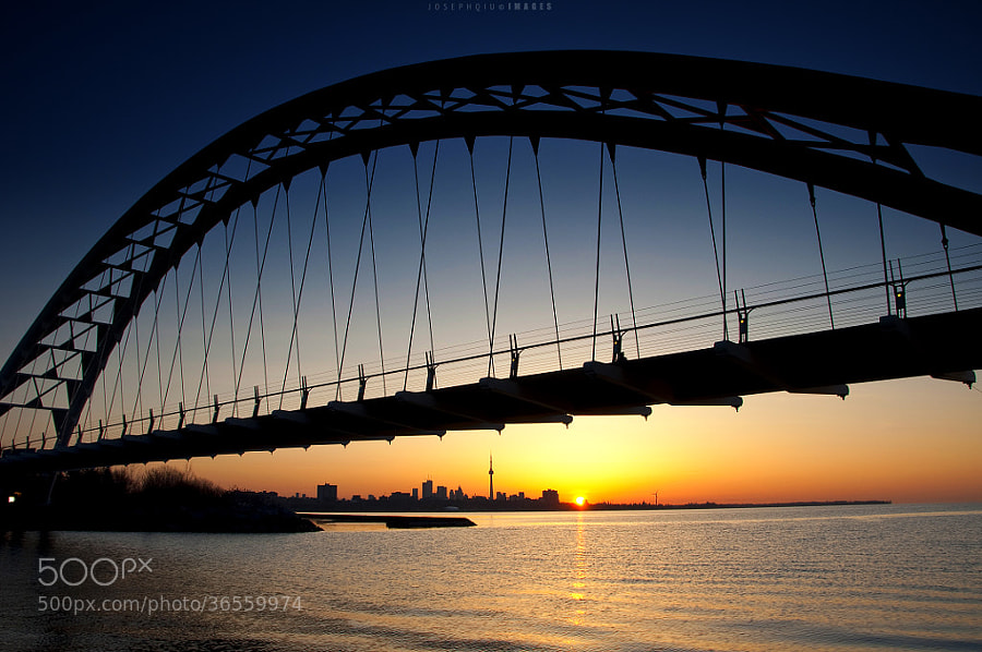 Photograph Bridge the Day and Night by Joseph Qiu on 500px