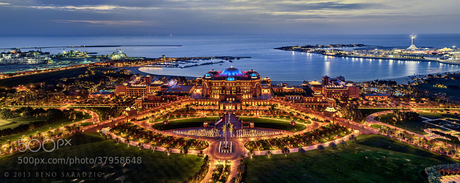 Photograph EMIRATES PALACE HOTEL - THE CROWN OF ABU DHABI by Beno Saradzic on 500px