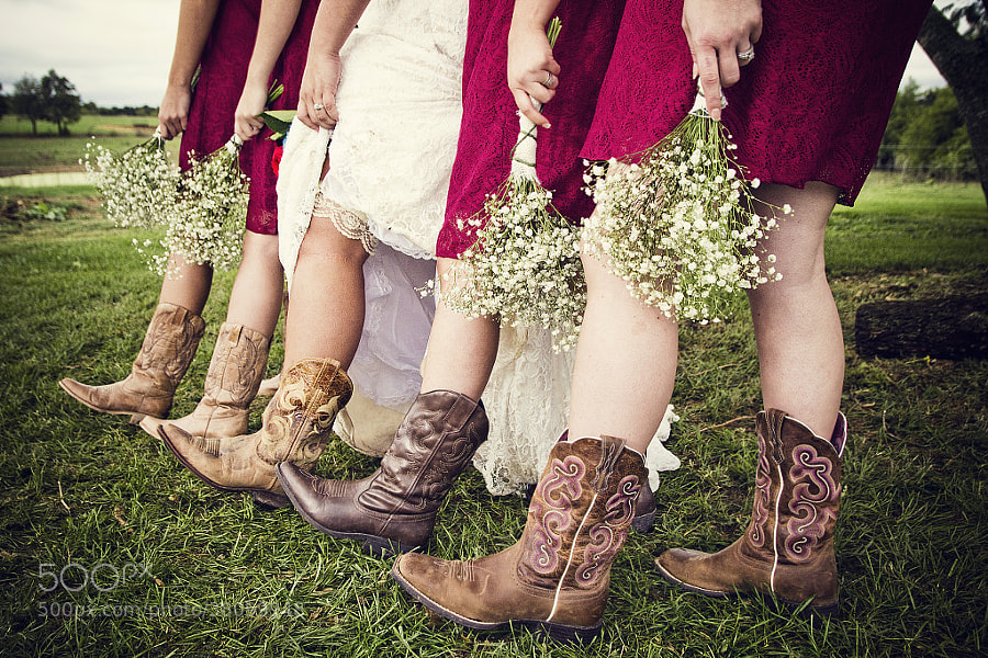 Photograph Dresses, Boots, and Flowers by Kent Frost on 500px