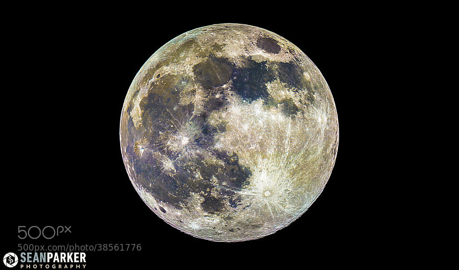 Photograph Supermoon 2013 by Sean Parker on 500px