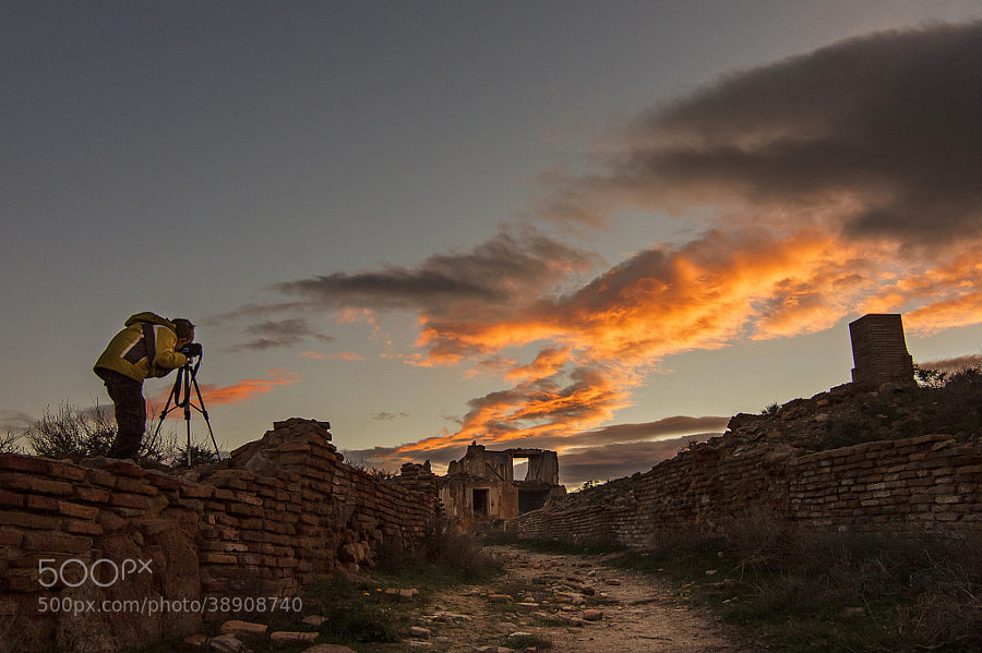 Photograph Sunset in Belchite by Tony Goran on 500px
