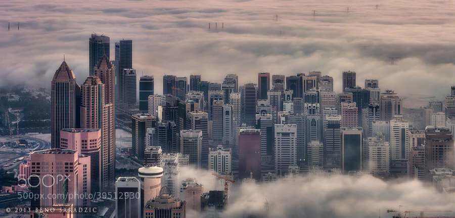 Photograph Cloud Abu Dhabi (panorama) by Beno Saradzic on 500px