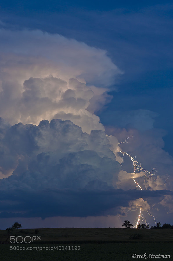 Photograph Bolt from the Blue by Derek Stratman on 500px