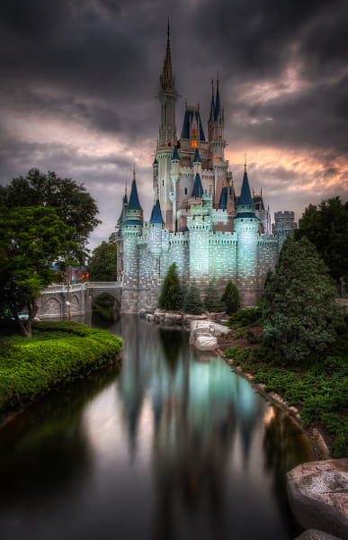 Cinderella Castle at Twilght by Jack Crouse on 500px.com
