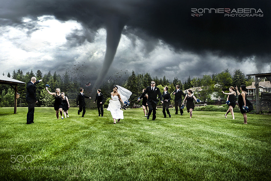 Photograph Twister Wedding by Ronnie Rabena on 500px