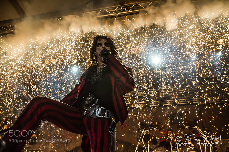 Photograph Alice Cooper live in Germany by Florian Stangl on 500px