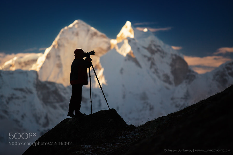 Photograph Photographer and Mountains by Anton Jankovoy on 500px