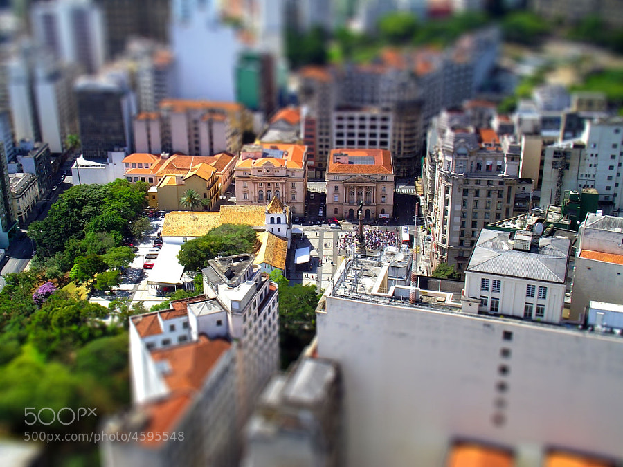 Photograph São Paulo - Tilt-shift by Robson Ortlibas on 500px