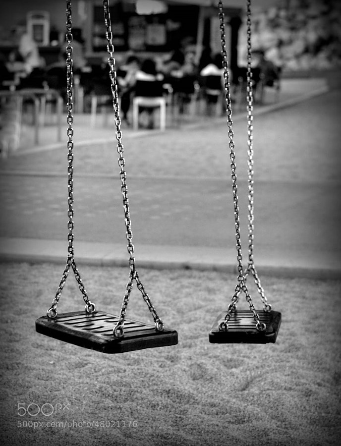 Photograph Empty swings by Orkidea White on 500px