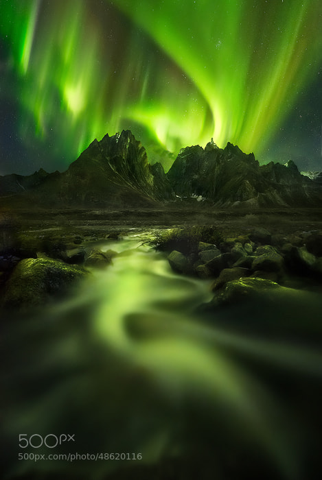 Photograph Peaks of the Lights by Marc  Adamus on 500px