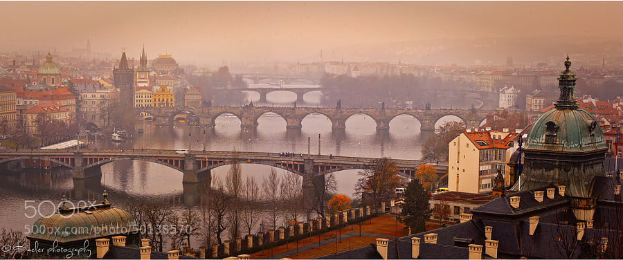 Photograph Bridges of Prague by Kate Eleanor Rassia on 500px