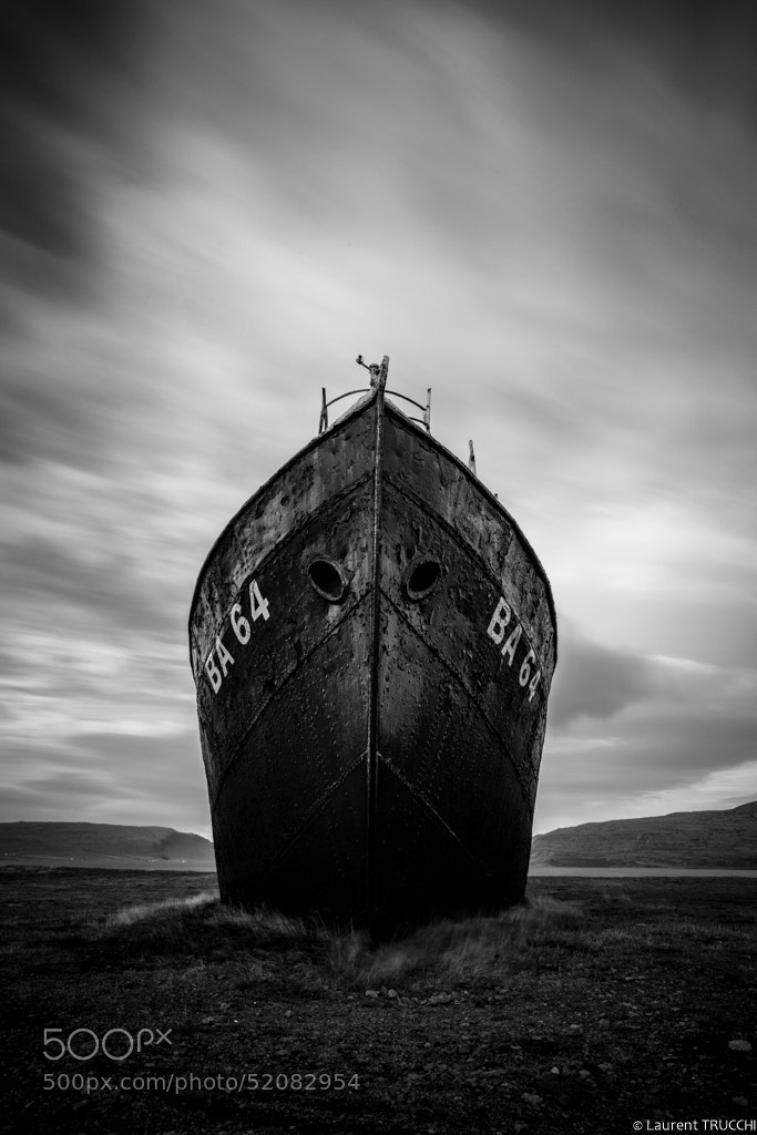 Photograph Garðar BA 64 (Long exposure) by Laurent Trucchi on 500px