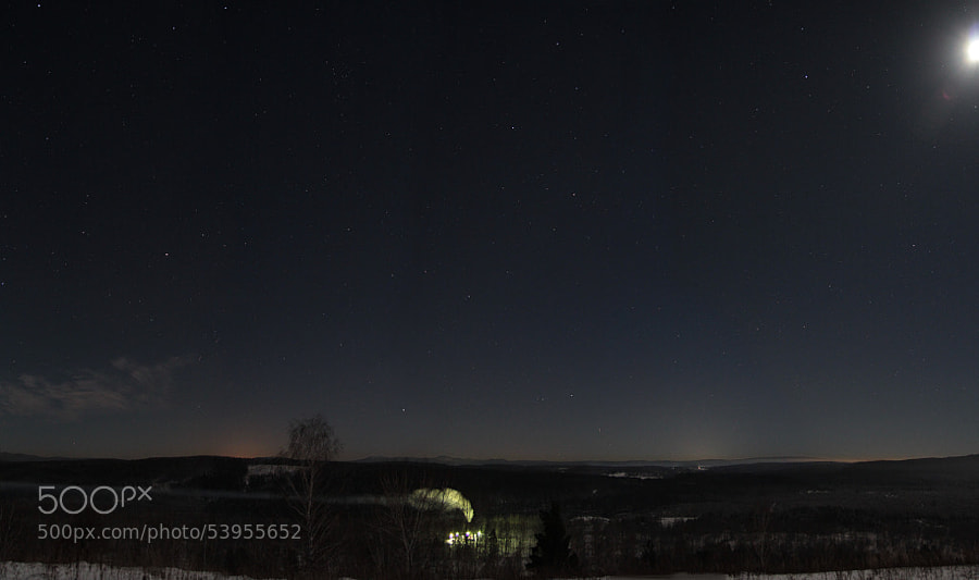 Cold night. East star sky by Maxim Tashkinov on 500px.com