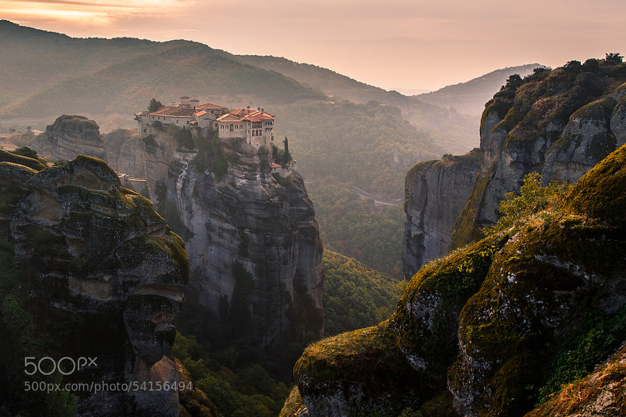Morning at Meteora by Qing Yu on 500px