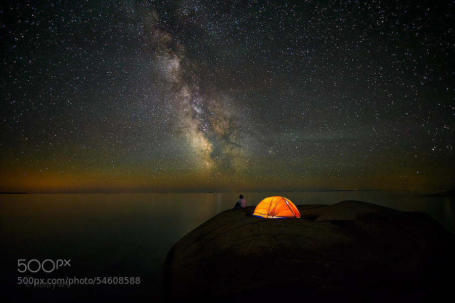 Photograph Stargazing by Henry Liu on 500px