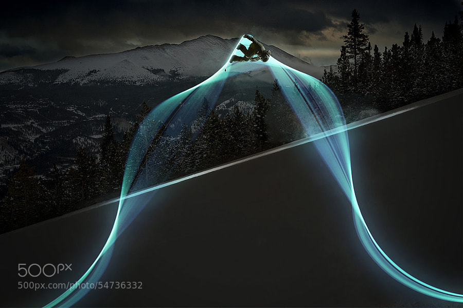 Photograph Light Trail #1 by Dave Lehl on 500px