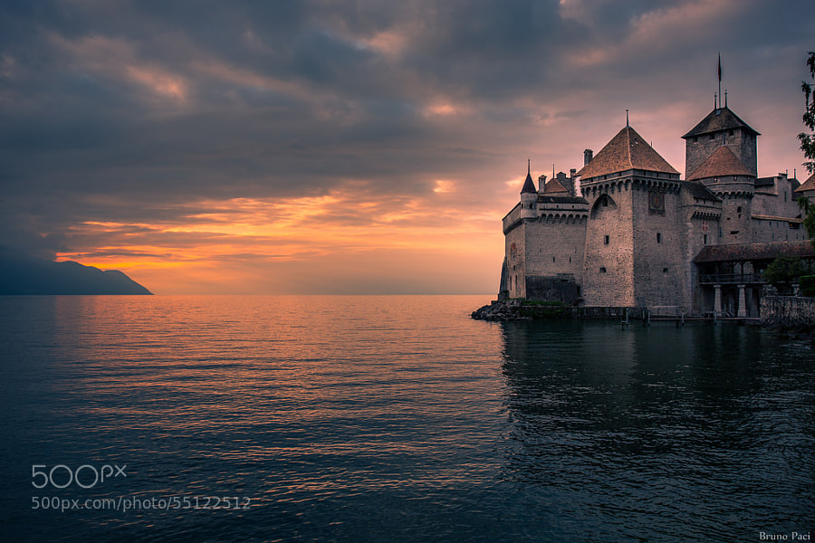 Photograph Chillon castle by Bruno Paci on 500px