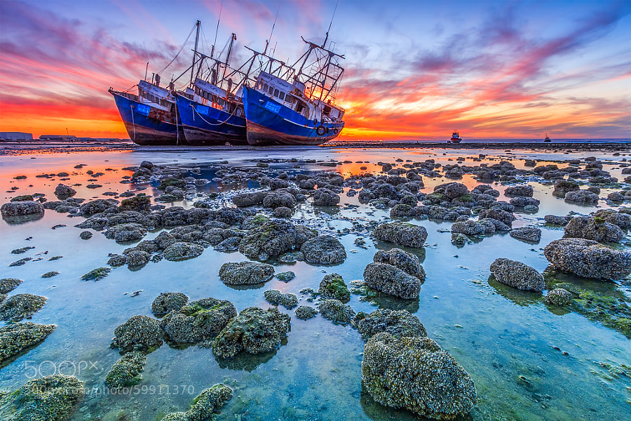 Photograph abandoned shipwrecked by zaldz cayanan on 500px