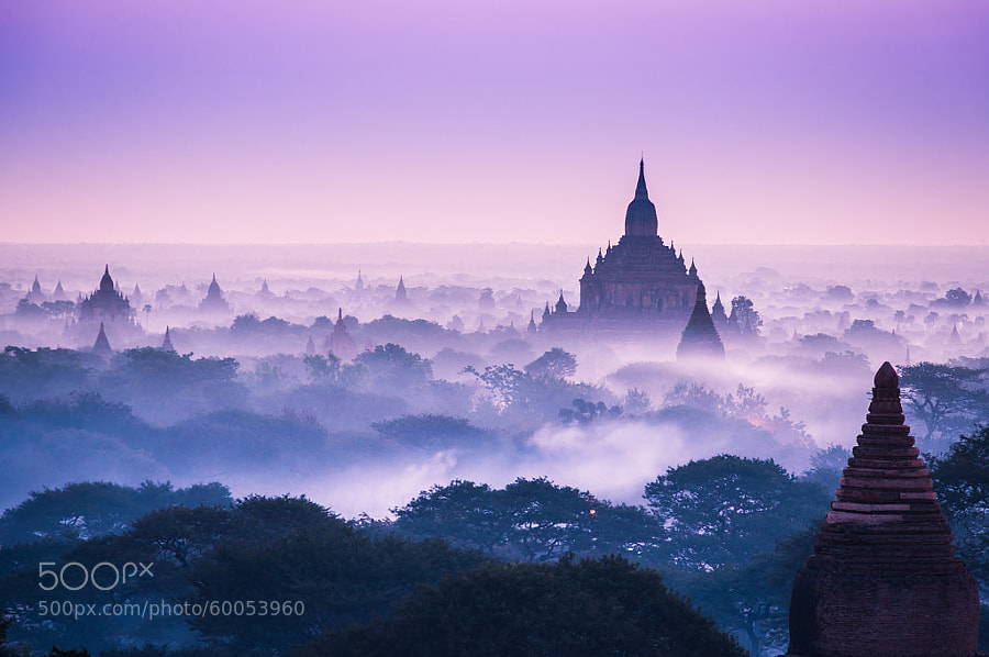 Photograph Misty Morning in Bagan by Zay Yar Lin on 500px
