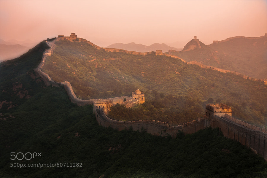 Photograph Great Wall Dawn by Rami Niazy on 500px
