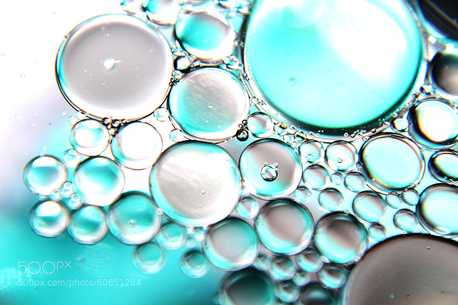 Oil and Water - Turquoise by Jeff Carter on 500px.com