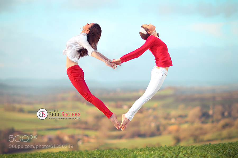 Photograph Red Heart Jump by Sasha L'Estrange-Bell on 500px
