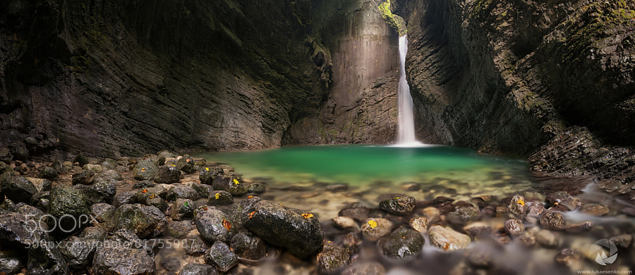 Photograph Waterfall by Luka Esenko on 500px