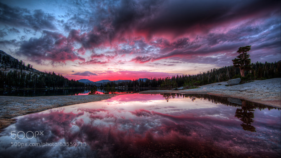 Photograph Cathedral Lakes HDR DE by Andrew Walker on 500px