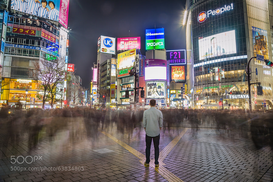 Photograph Standing Still at Shibuya Crossing Tokyo by Richard Schneider on 500px