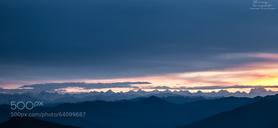 Photograph Himalayan Sunrise by Chirag Saraswati on 500px