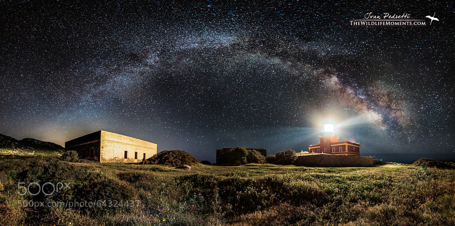 Photograph Starry lighthouse by Ivan Pedretti  on 500px