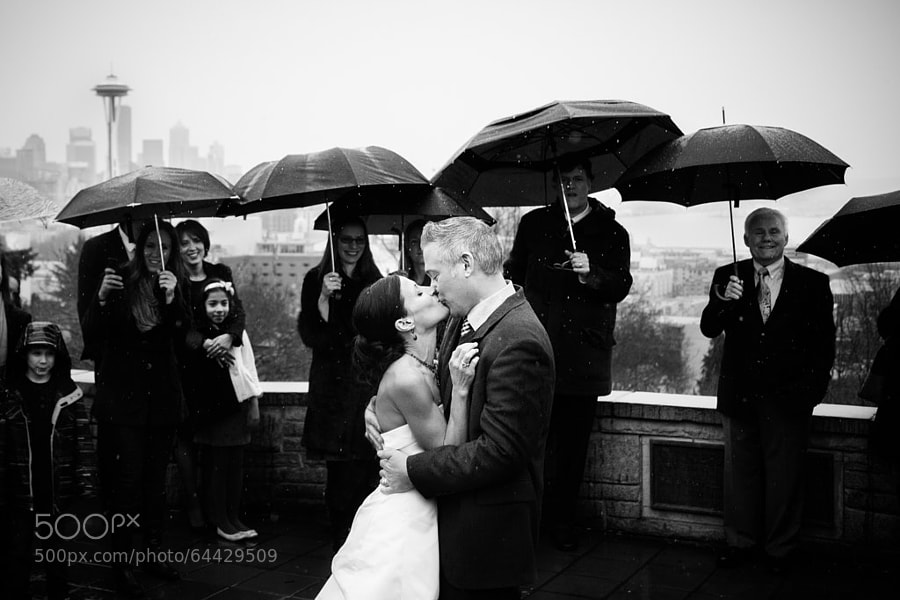 Photograph Seattle Wedding in the Rain by Ryan Melton on 500px