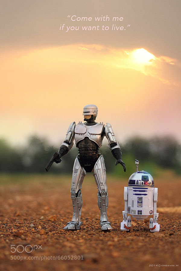 Photograph Robocop & R2D2 by Cheevin H on 500px