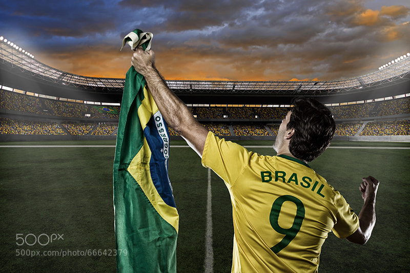 Photograph Brazilian soccer player by Beto Chagas on 500px