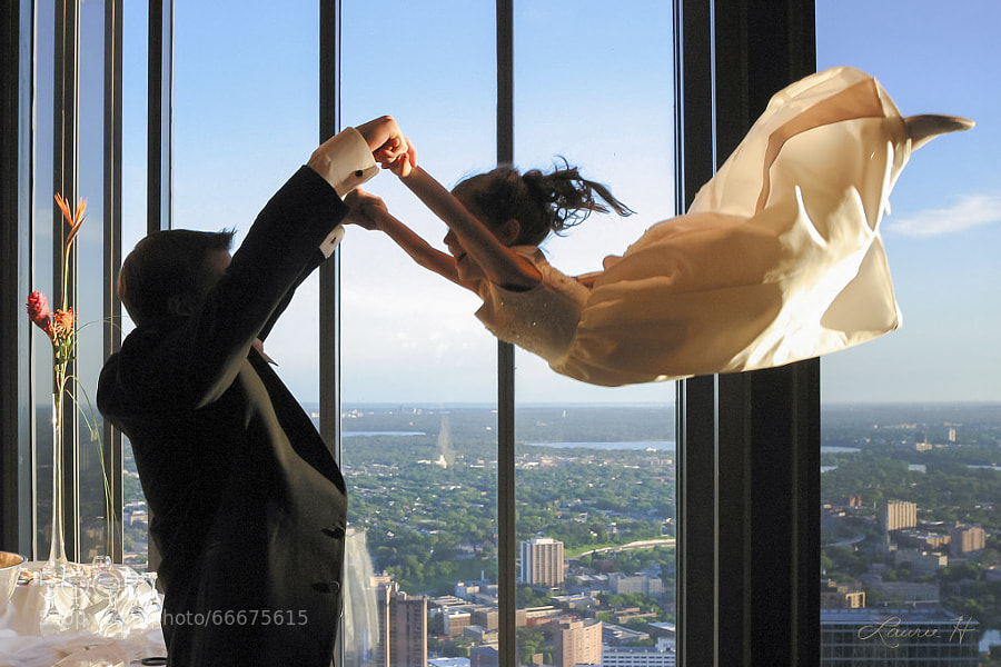 Photograph The Wedding Flight by Laurie Hernandez on 500px