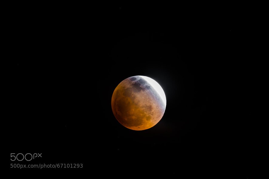 Photograph Red Moon Over Hawaii by Jason Chu on 500px