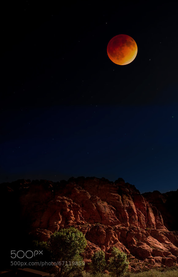Photograph Lunar Light Show by Karen Larsen on 500px