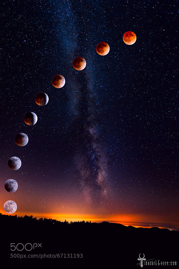Photograph The Blood Moon by Timothy Green on 500px