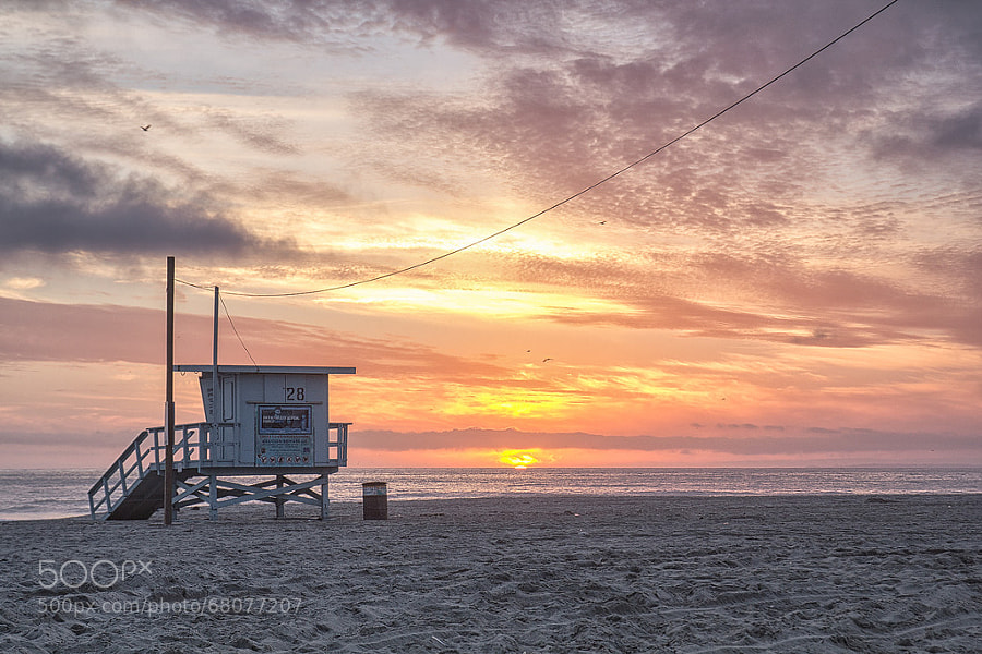 Photograph Beach Sunset | Venice Beach, LA, USA by Matthias Huber on 500px