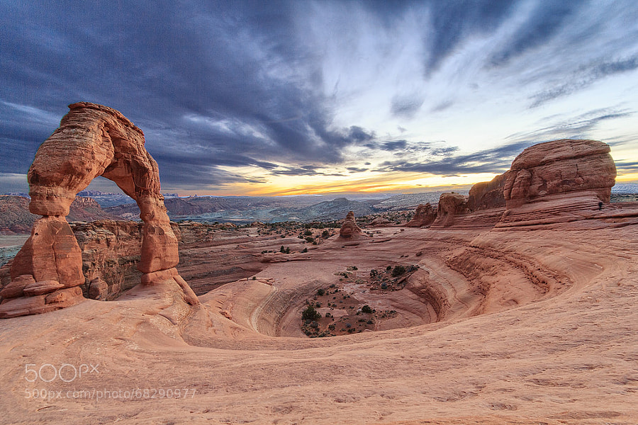 Photograph Delicate Arch | Arches NP, Utah, USA by Matthias Huber on 500px