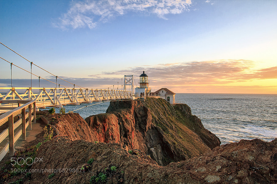 Photograph Point Bonita Lighthouse  | San Francisco, California, USA by Matthias Huber on 500px