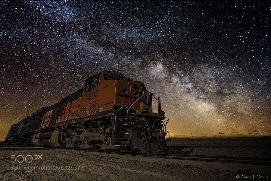 Photograph Night Train by Aaron J. Groen on 500px