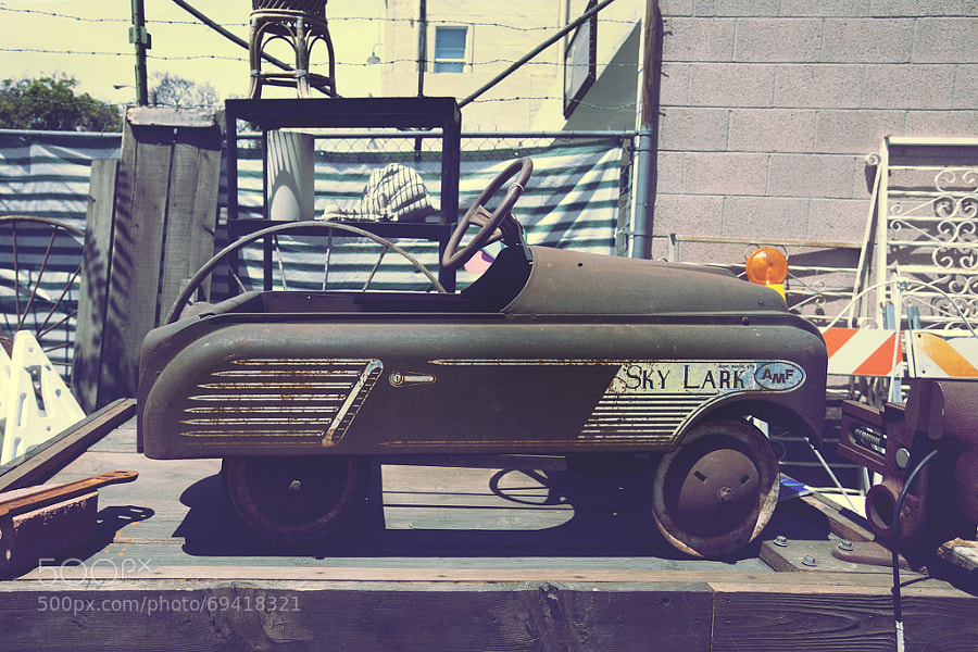 Photograph AMF Skylark Pedal Car by Mike Limestro on 500px